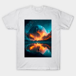 Magic in Chaos: Cosmic Landscapes T-Shirt